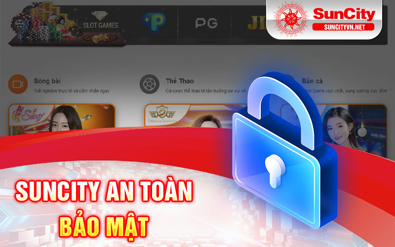 suncity an toàn bảo mật