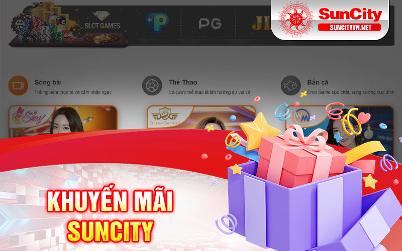 khuyến mãi Suncity